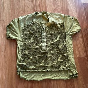 Oversized Free People Tunic top